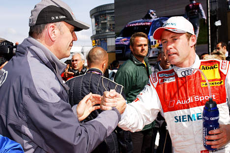 Audis sportschef Dr. Wolfgang Ullrich er blevet enig med Tom Kristensen om en ny kontrakt.